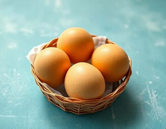 Eier aus Freilandhaltung, 10 Stück